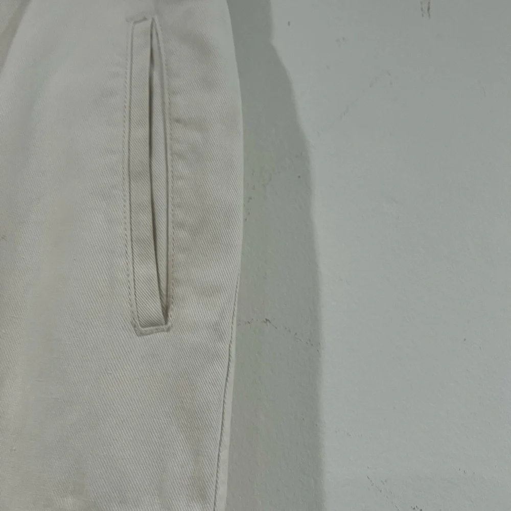 ARMANI COLLEZIONI Men's beige cargo pants zip button pockets 36